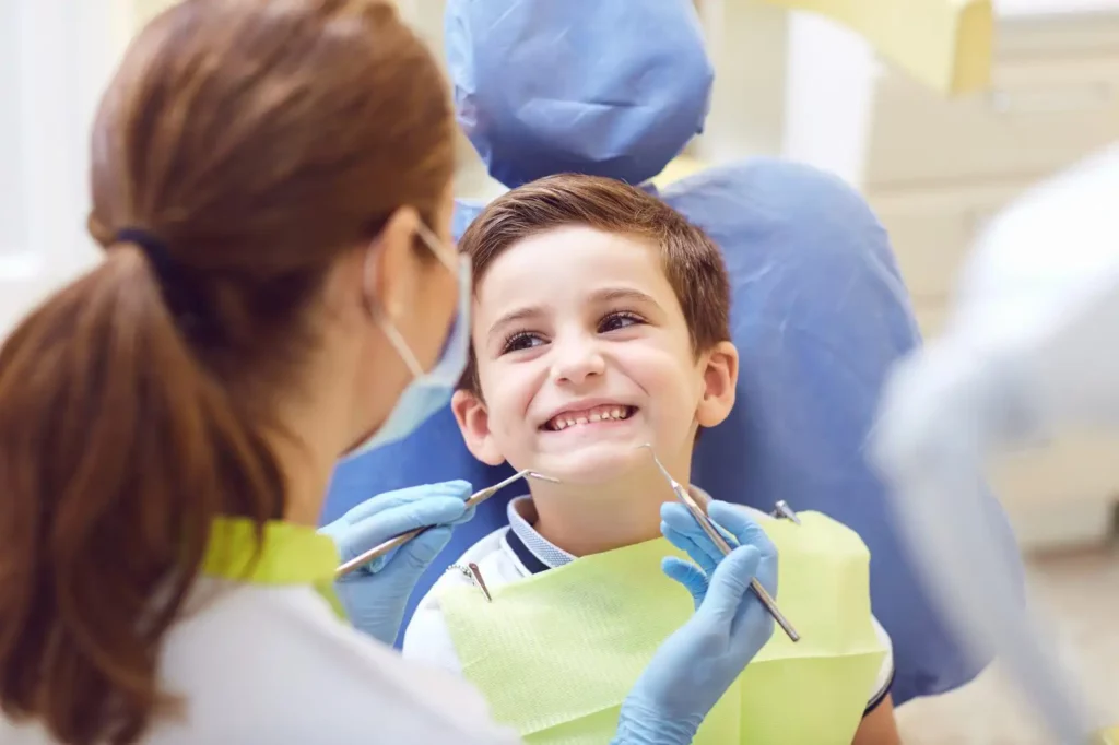 cavities in children treatment by pediatric dentist
